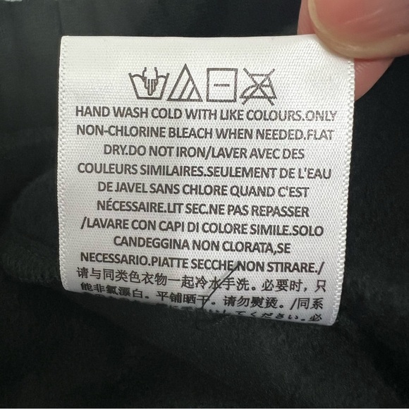 NWT Fear of God Essentials Hoodie & Sweatpants Set Plum Black Oversized Large - Picture 11 of 15